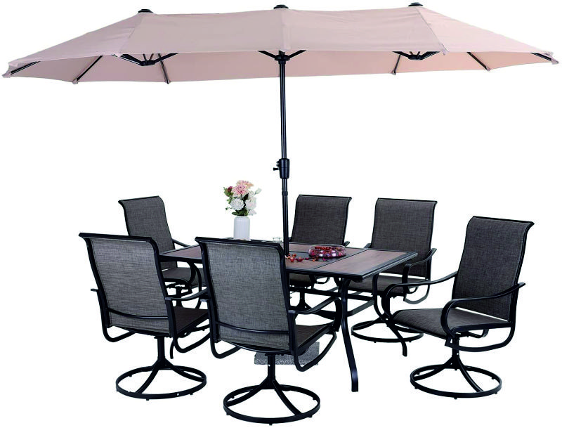 Patio Dining Chairs With Umbrella