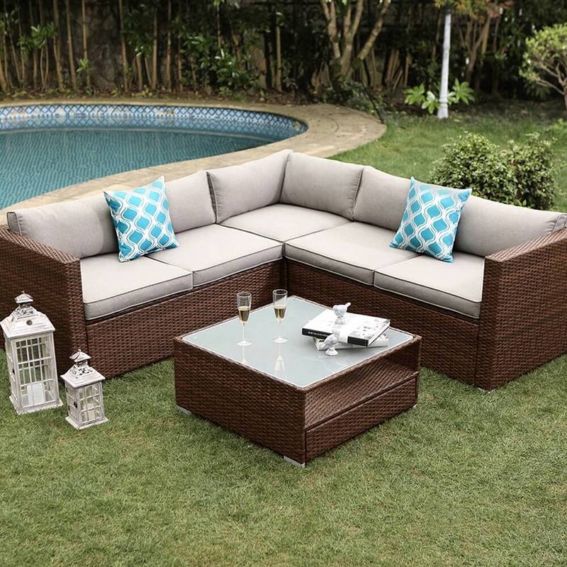 L Shape Sofa Set