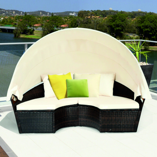 Daybed Rattan Furniture Set