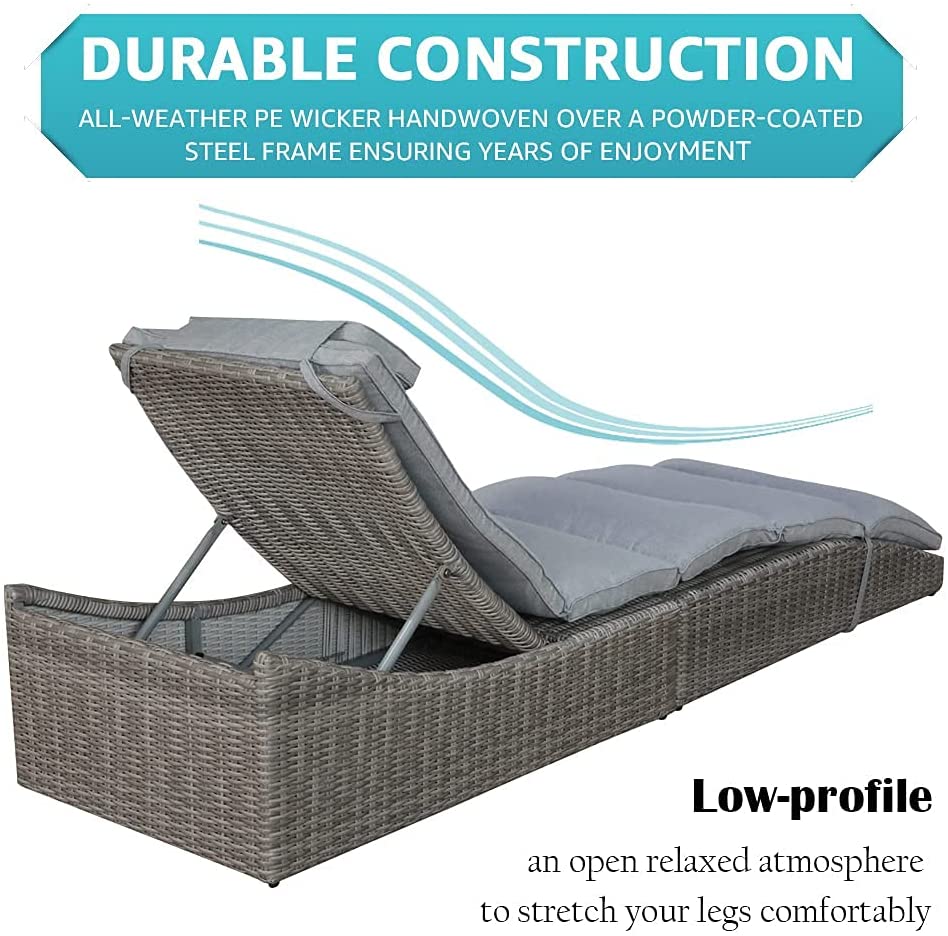 Space Saving Pool Side Lounger