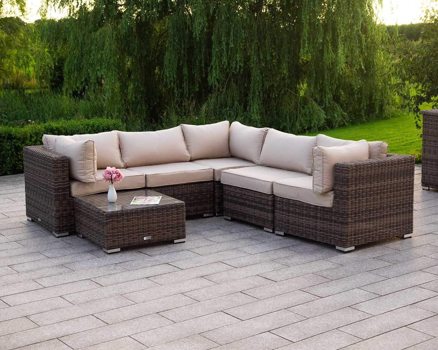 Outdoor Sectional Sofa All Weather