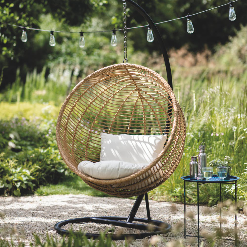 Rattan Wicker Porch SWING Hanging Chair