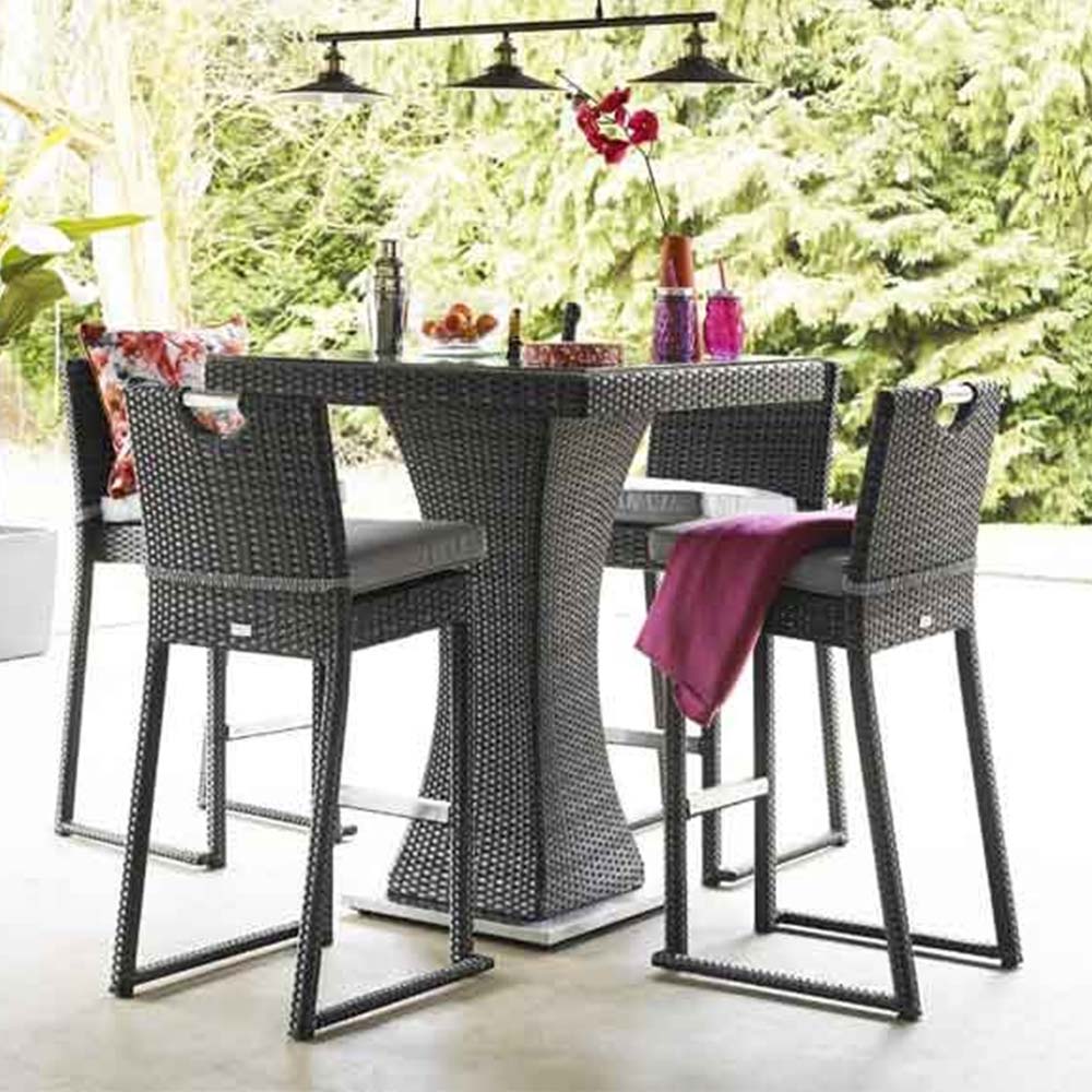 Rattan Bar Set